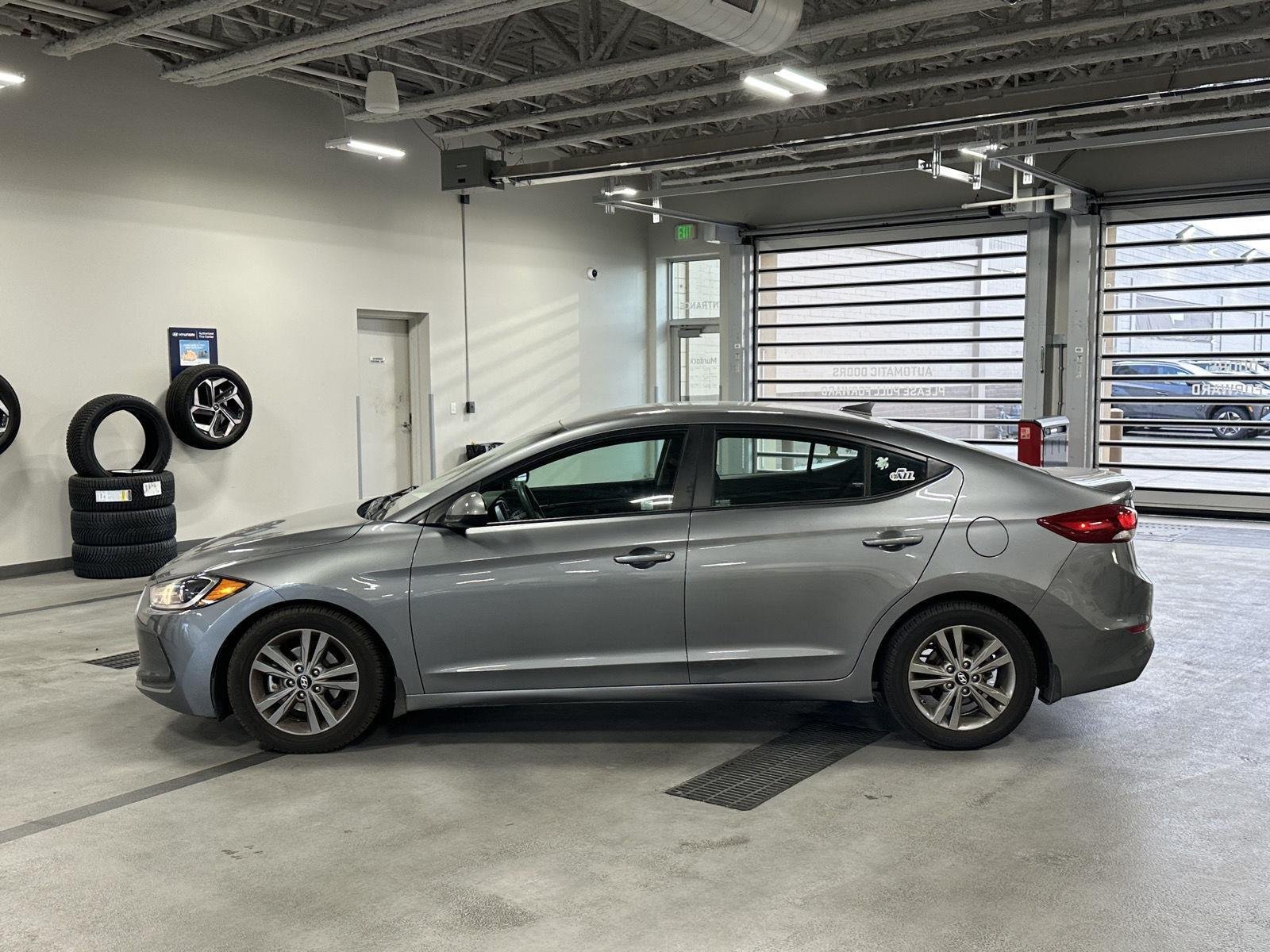 Used 2018 Machine Gray Hyundai SEL image 2