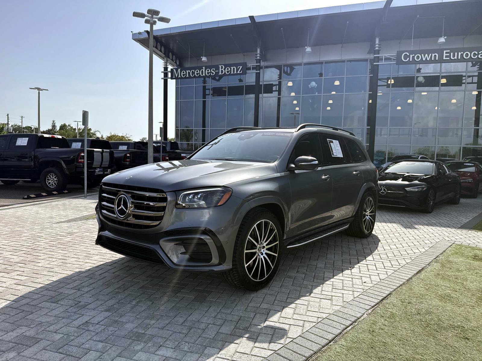 Certified Used 2025 Selenite Gray Metallic Mercedes-Benz 450 image 2