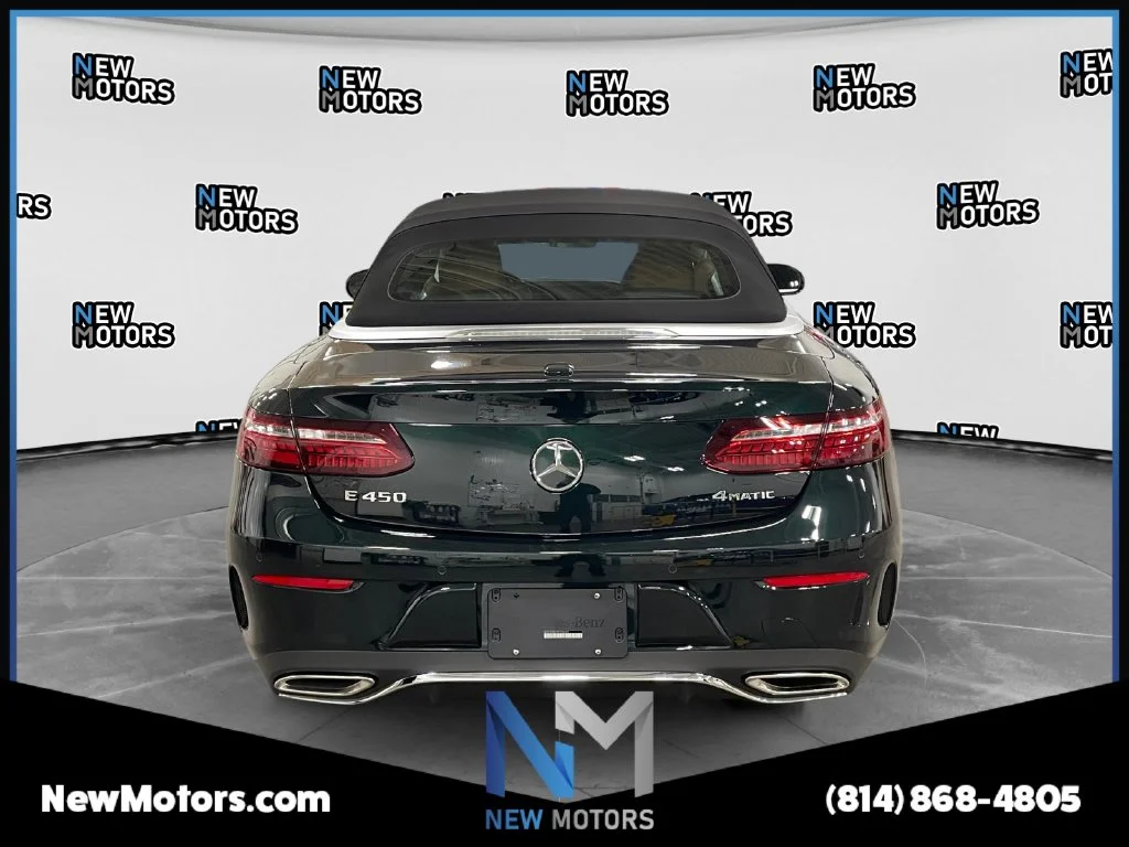 Used 2023 Emerald Green Metallic Mercedes-Benz E 450 image 4