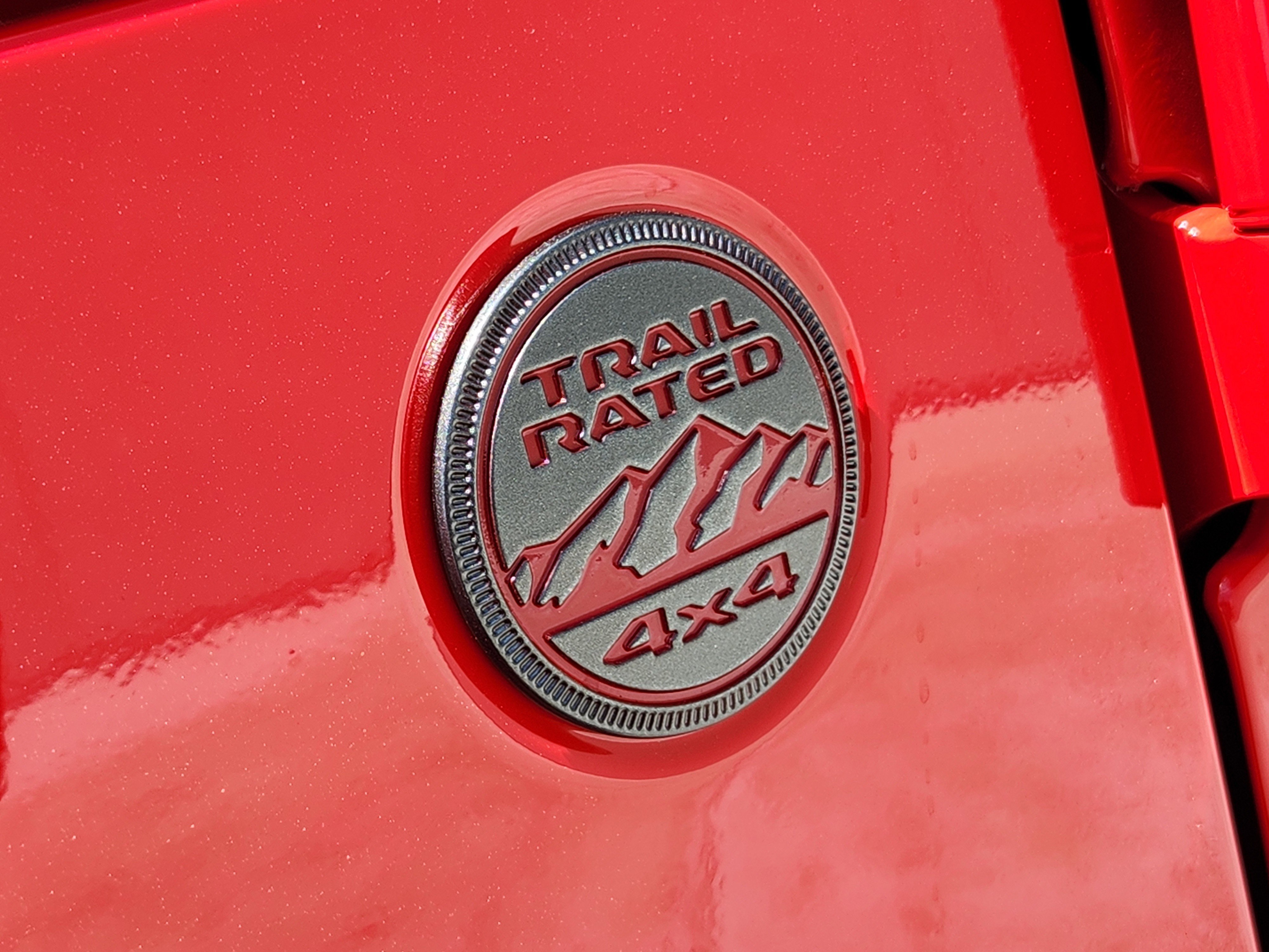 New 2026 Firecracker Red Clear-Coat Exterior Paint Jeep Rubicon X image 9