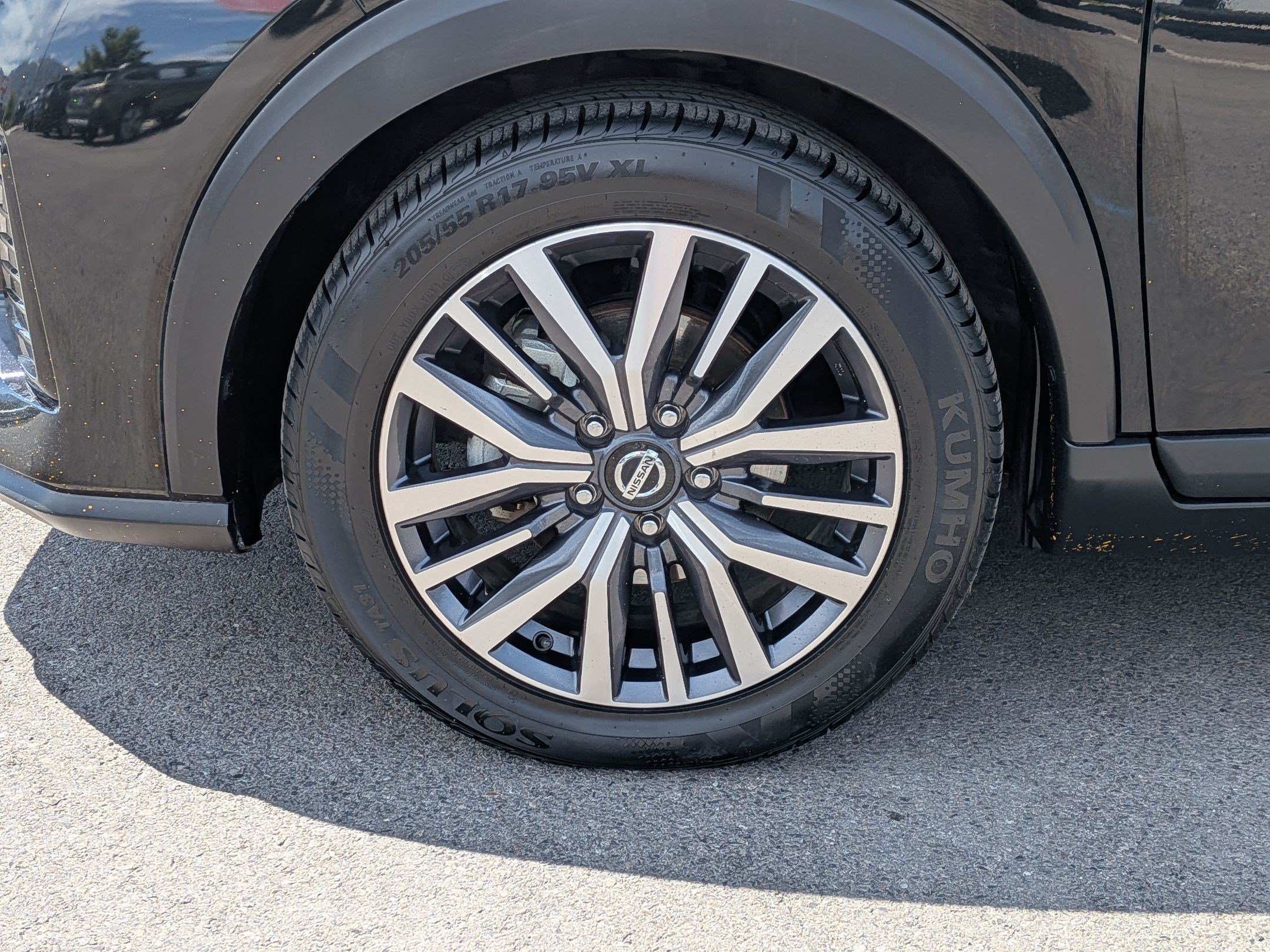 New 2021 Super Black Nissan SV image 11