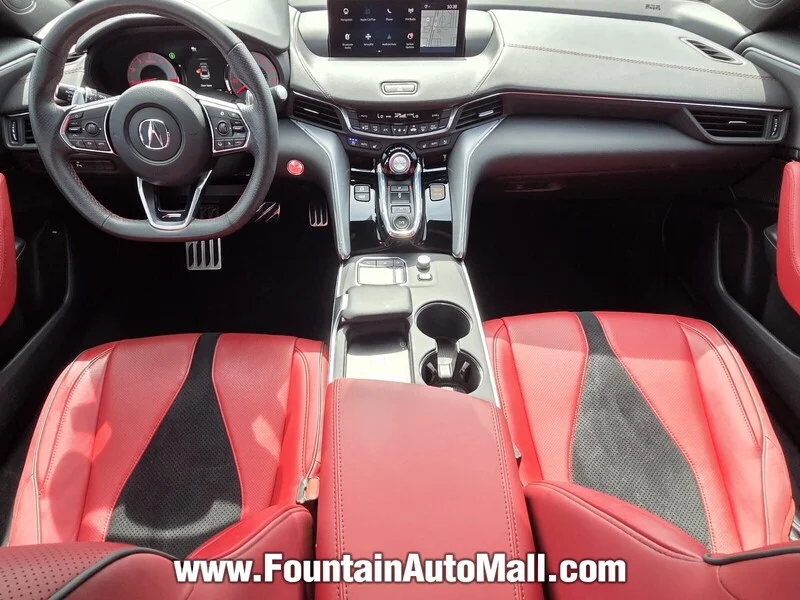 Used 2023 Platinum White Pearl Acura FWD W/A-SPEC PACKAGE image 10