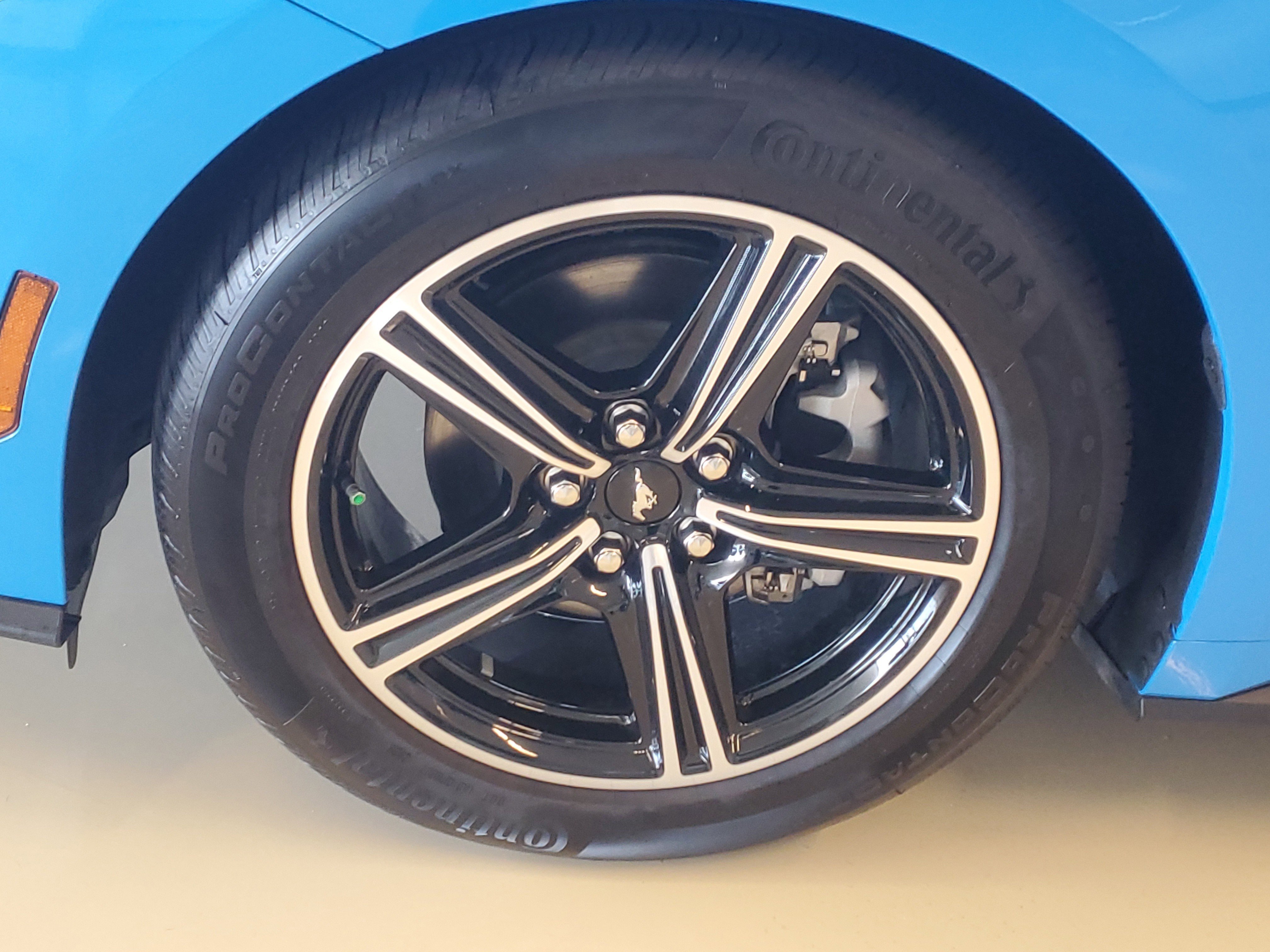 Used 2025 Grabber Blue Metallic Ford EcoBoost Premium image 6
