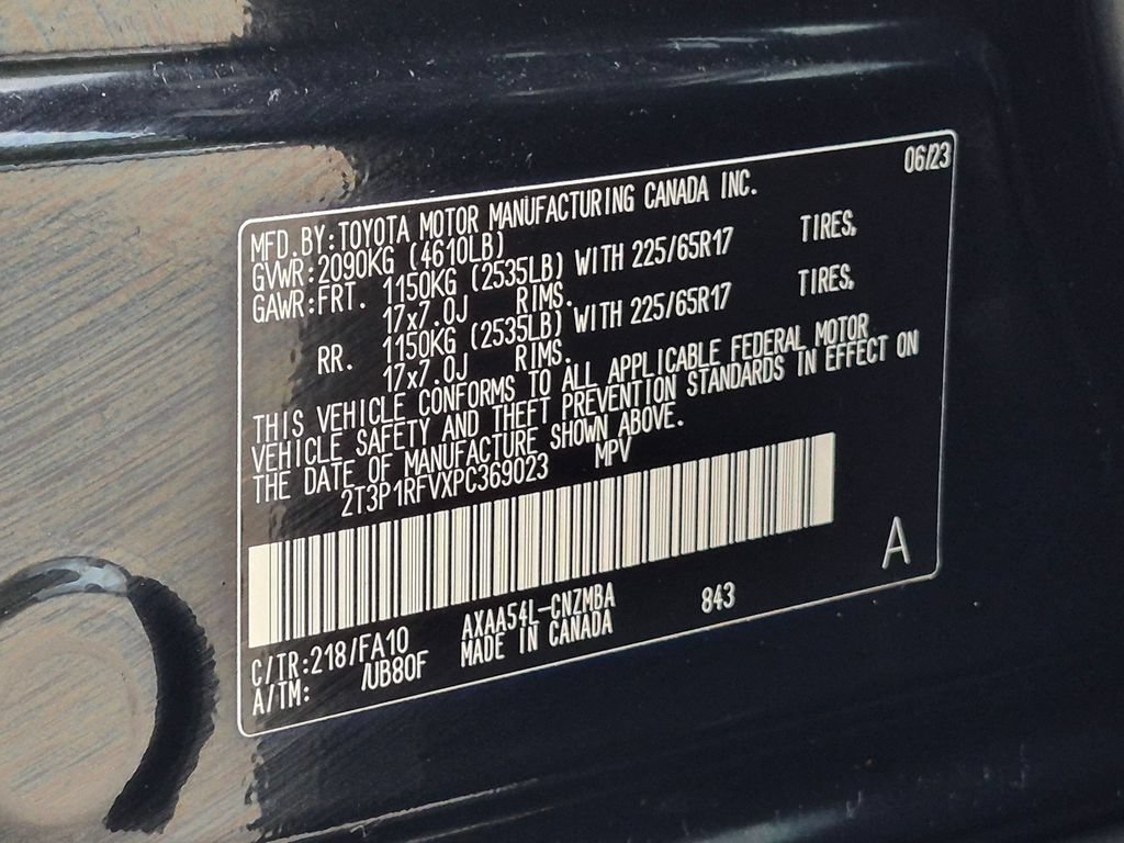 Used 2023 Black Toyota XLE image 41