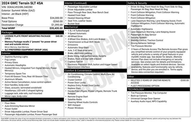 Used 2024 Summit White GMC SLT image 35