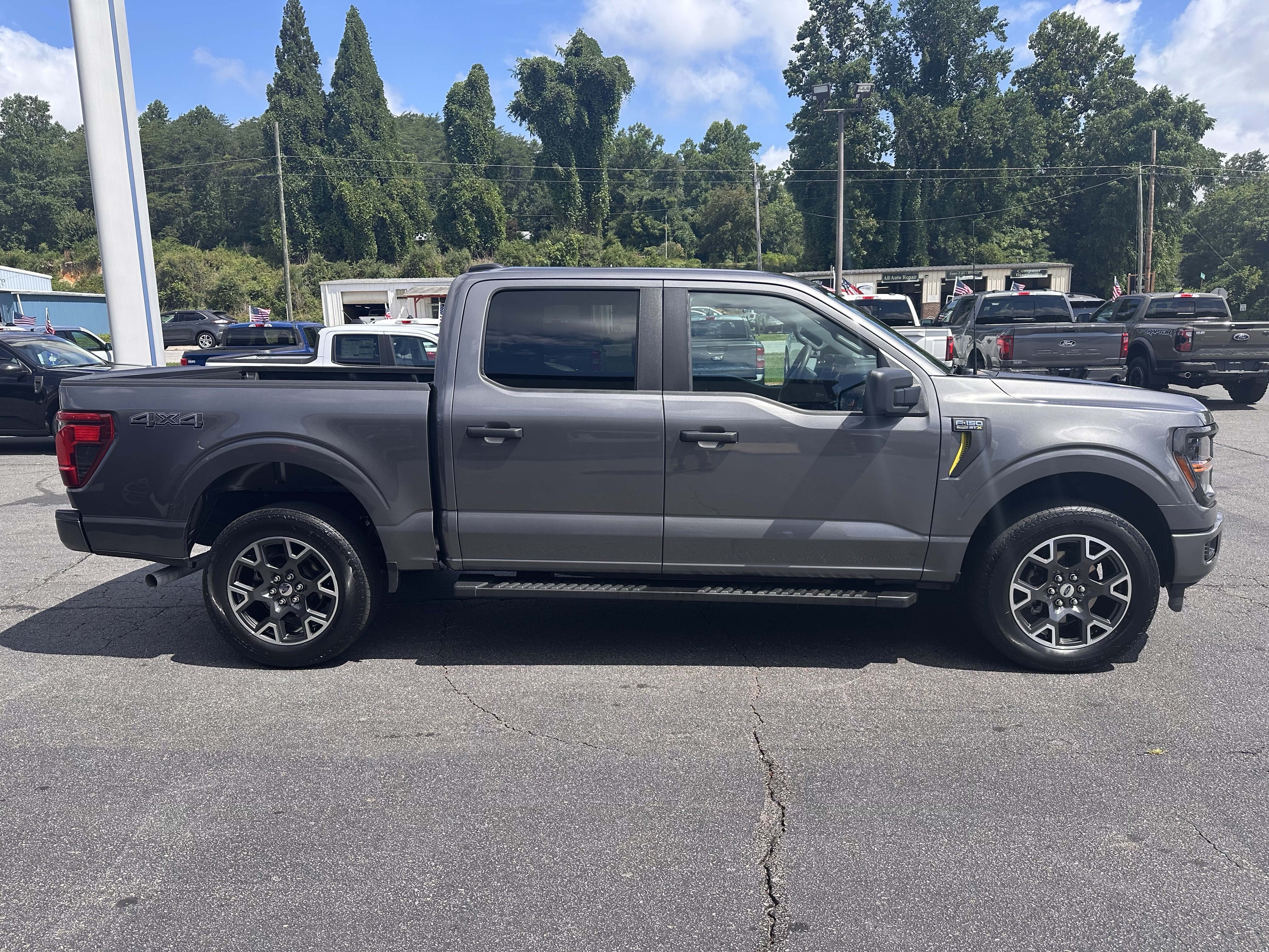 Certified Used 2024 Light Blue Clearcoat Metallic Ford STX image 5