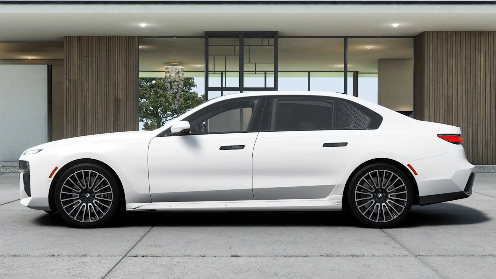 New 2026 Mineral White Metallic BMW 760i xDrive image 4