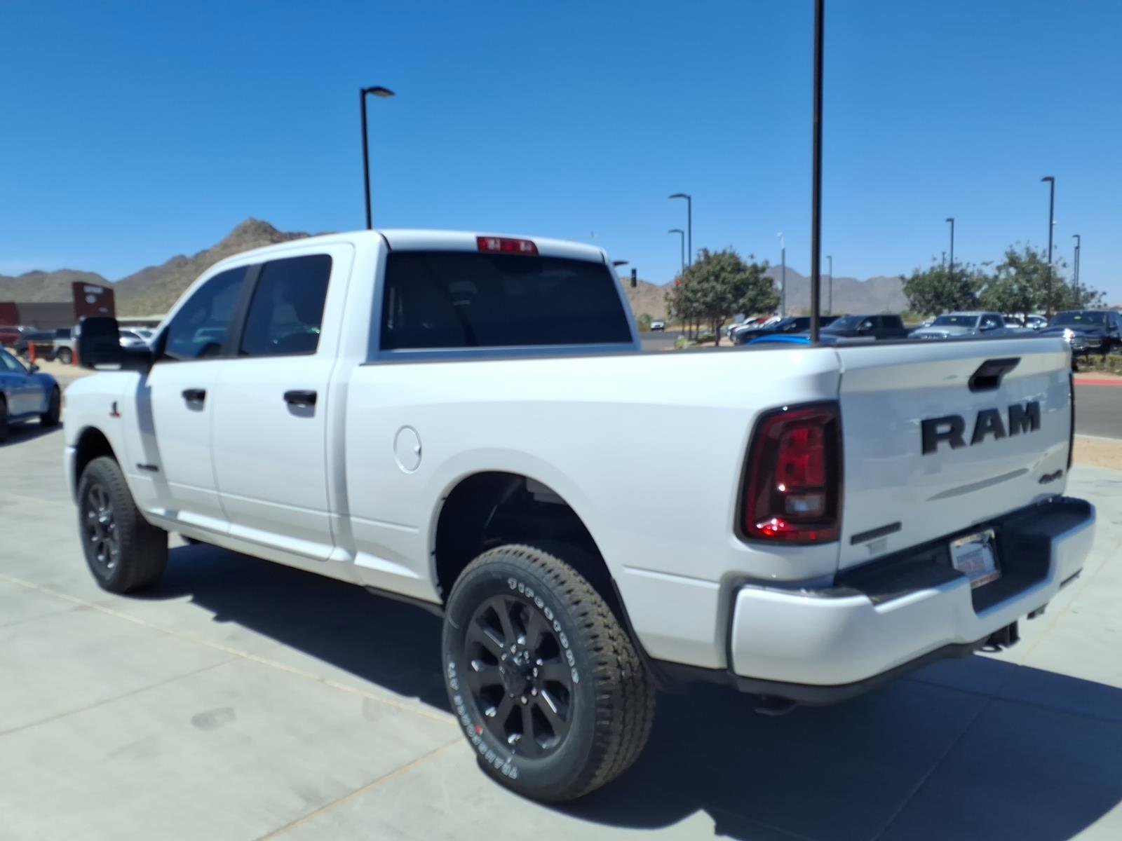 New 2026 Bright White Clear-Coat Exterior Paint RAM Big Horn image 4
