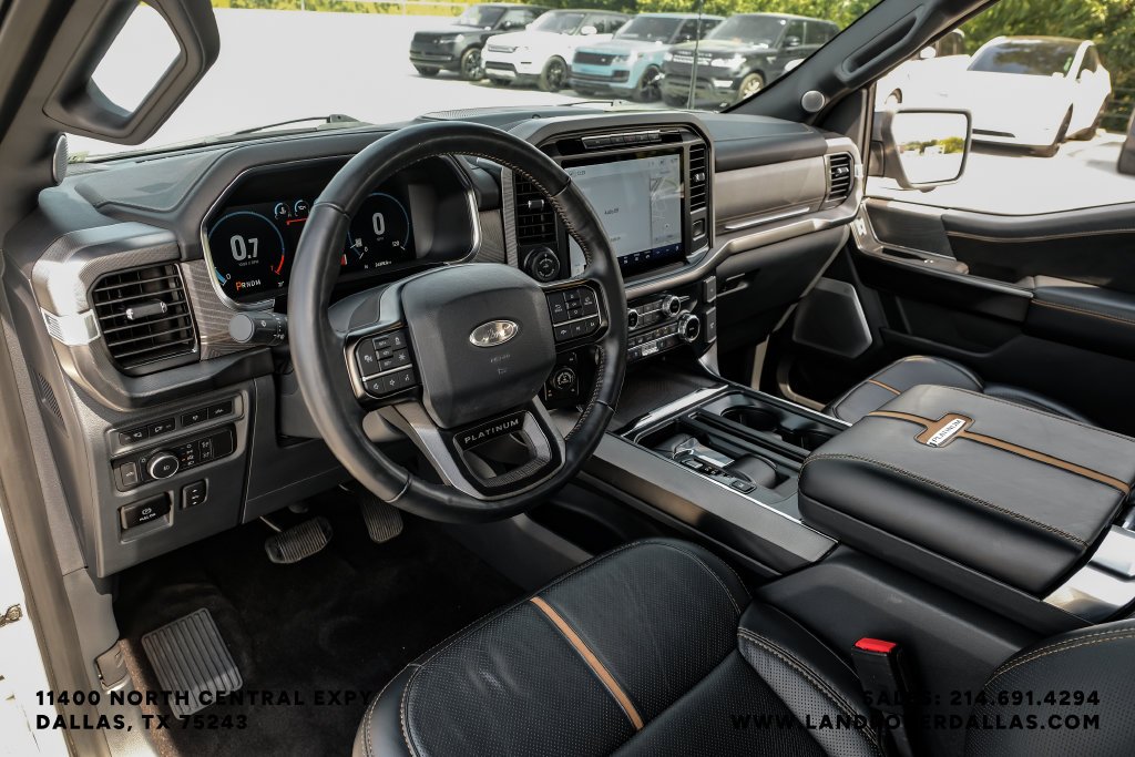 Used 2023 White Ford Platinum image 2