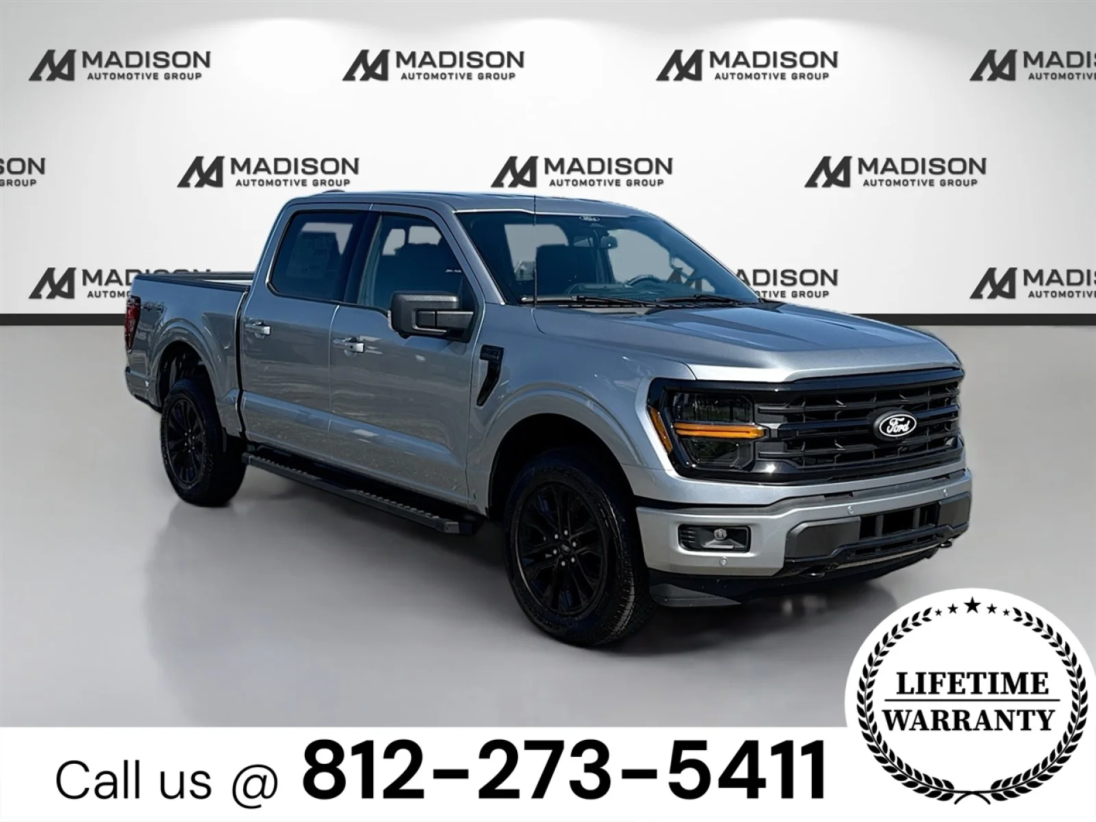 New 2026 Iconic Silver Metallic Ford XLT image 3