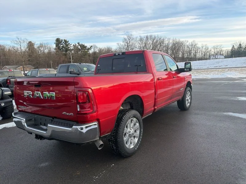 New 2026 Molten Red Pearl-Coat Exterior Paint RAM Laramie image 3