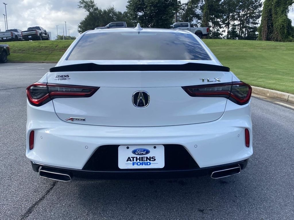 Certified Used 2022 Platinum White Pearl Acura A-Spec Package image 4