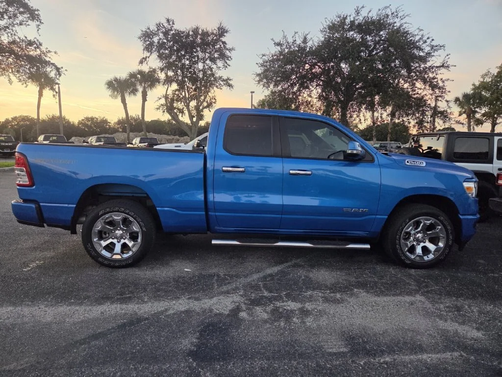 Used 2021 Hydro Blue Pearlcoat Ram Big Horn image 5