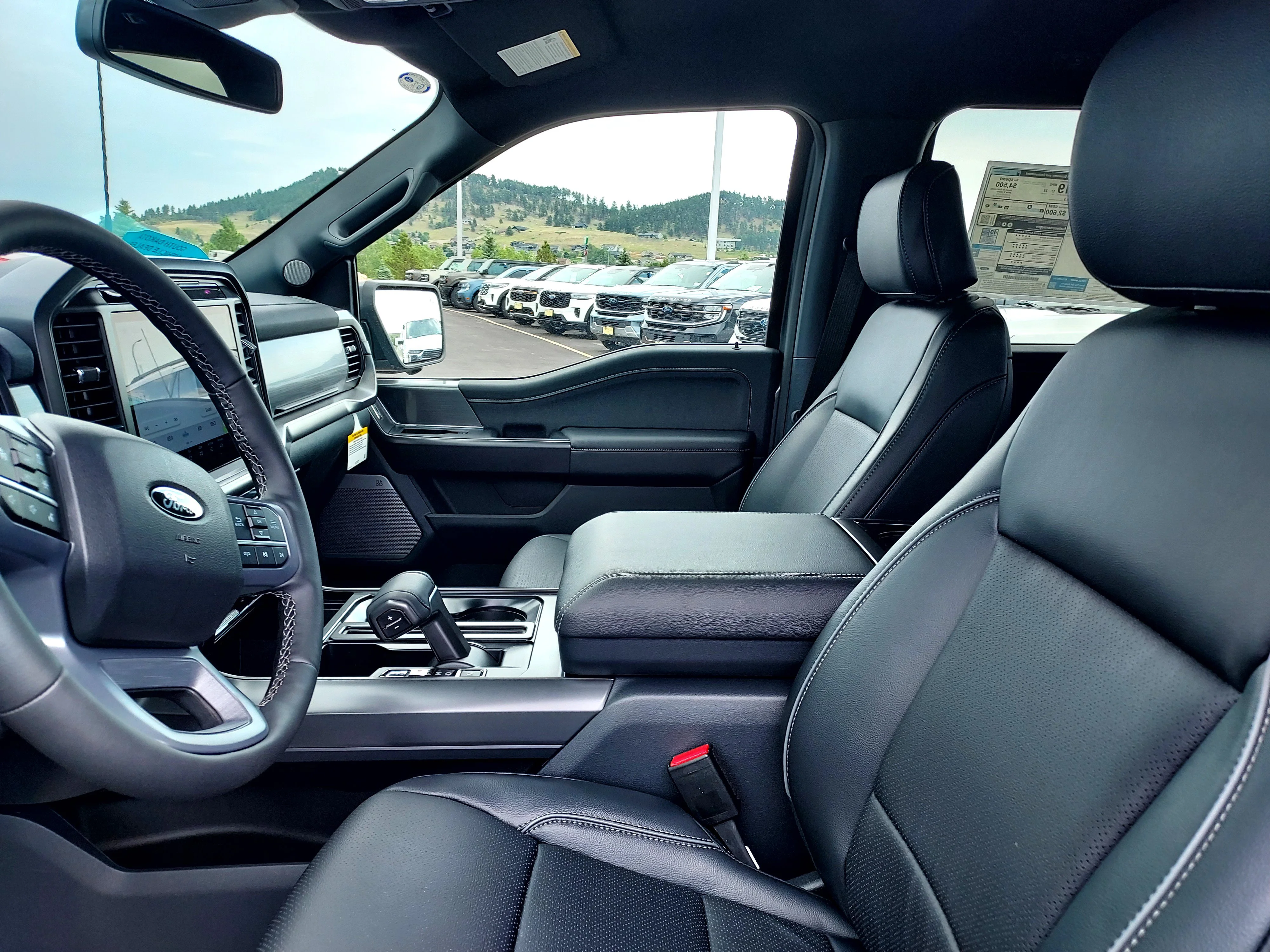 New 2026 Carbonized Gray Metallic Ford LARIAT image 14