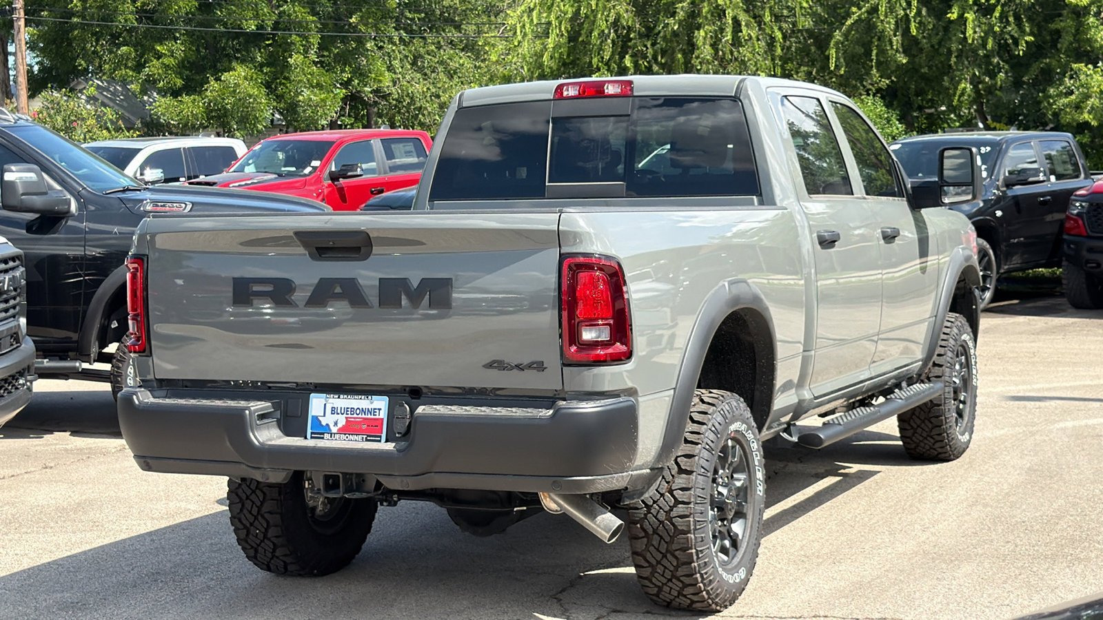 New 2026 Ceramic Gray Clear-Coat Exterior Paint RAM Tradesman image 5