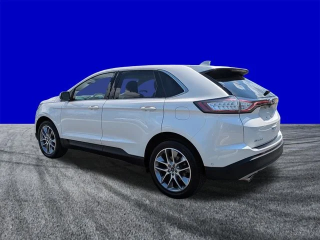 Certified Used 2017 White Platinum Clearcoat Metallic Ford Titanium image 6