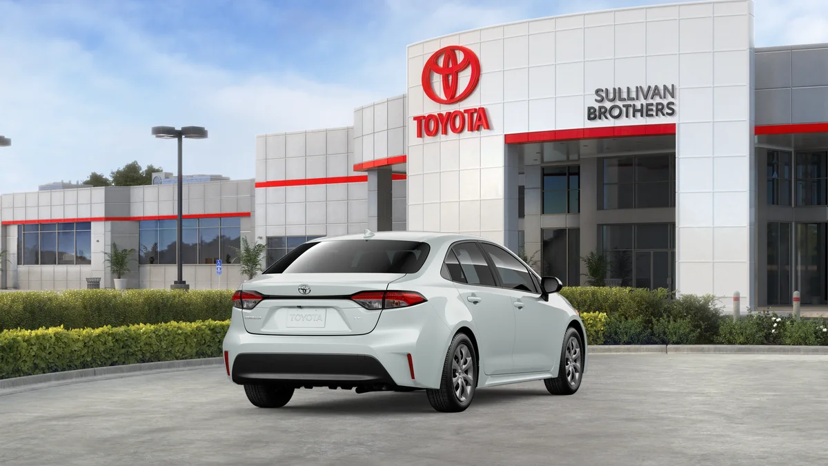 New 2026 Wind Chill Pearl Toyota LE image 9