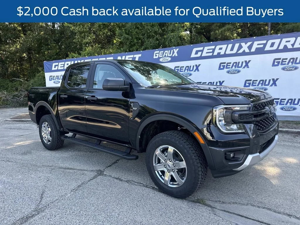New 2026 Shadow Black Ford XLT image 2