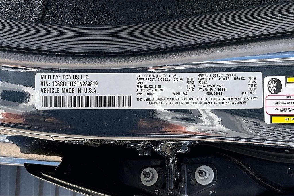 New 2026 Ram 1500 Laramie 4D Crew Cab