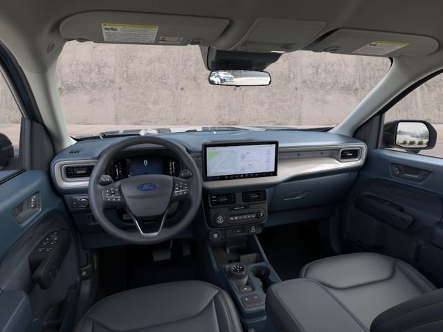 New 2025 Azure Gray Metallic Tri-Coat Ford Lariat® image 9
