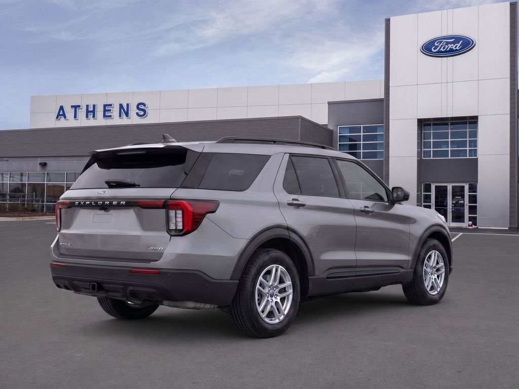 New 2026 Carbonized Gray Metallic Ford Active image 3