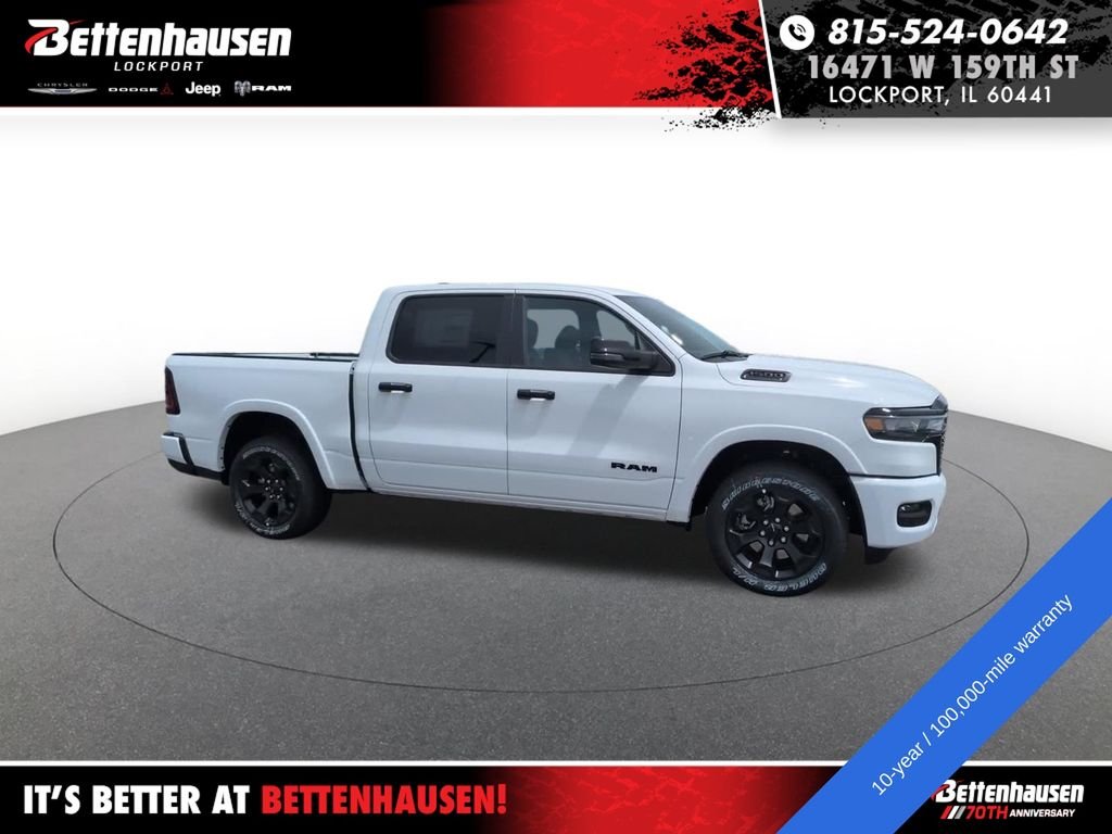 New 2026 Bright White Clear-Coat Exterior Paint RAM BIG HORN image 6