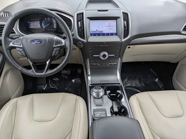 Certified Used 2020 White Metallic Ford Titanium image 15