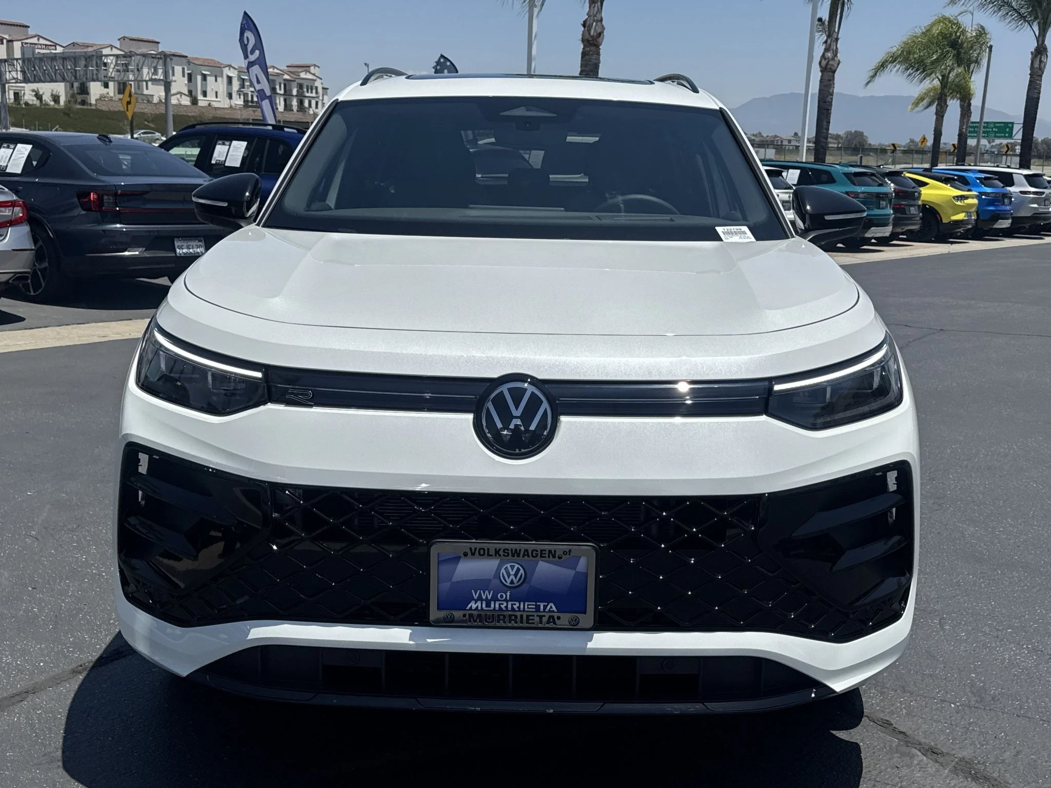 New 2026 Opal White Pearl Volkswagen SE R-Line Black image 2