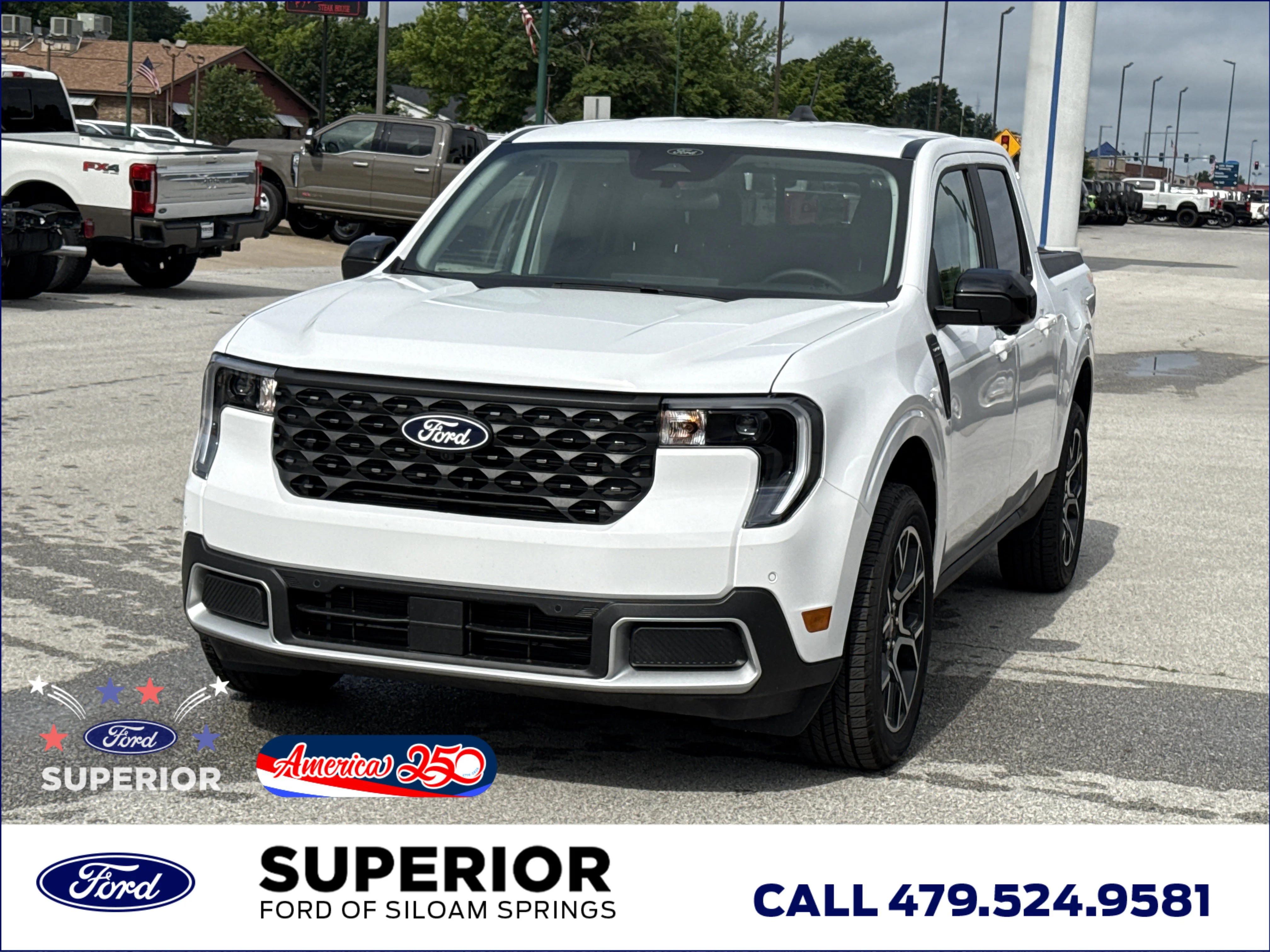 New 2026 Oxford White Ford Lariat AWD image 13