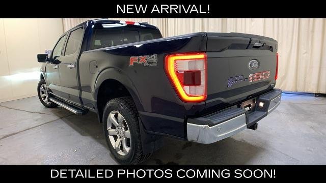 Certified Used 2022 Blue Metallic Ford Lariat image 52