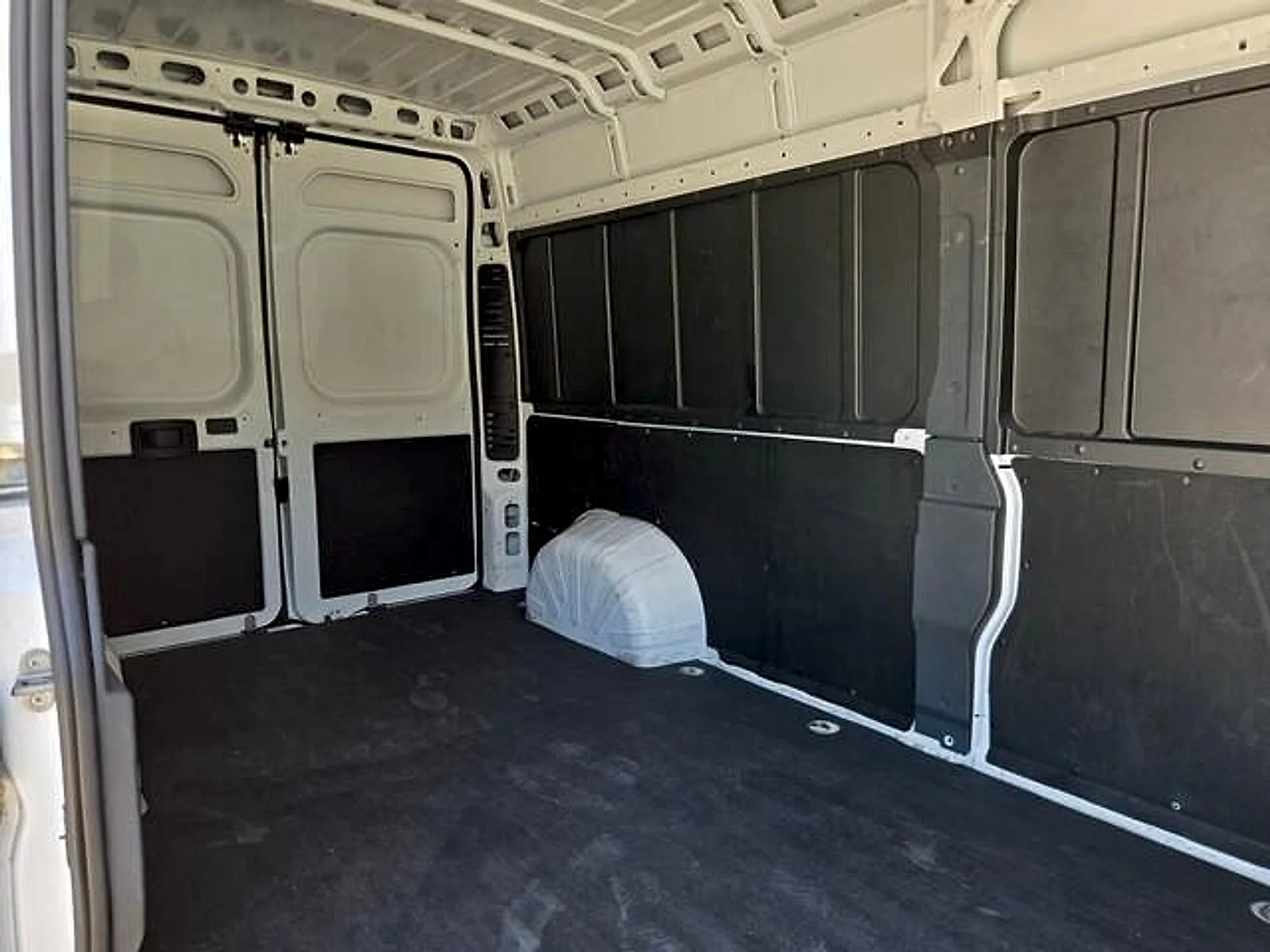 Used 2024 Bright White Clearcoat Ram Cargo Van Tradesman High Roof 159" WB w/Pass Seat image 14