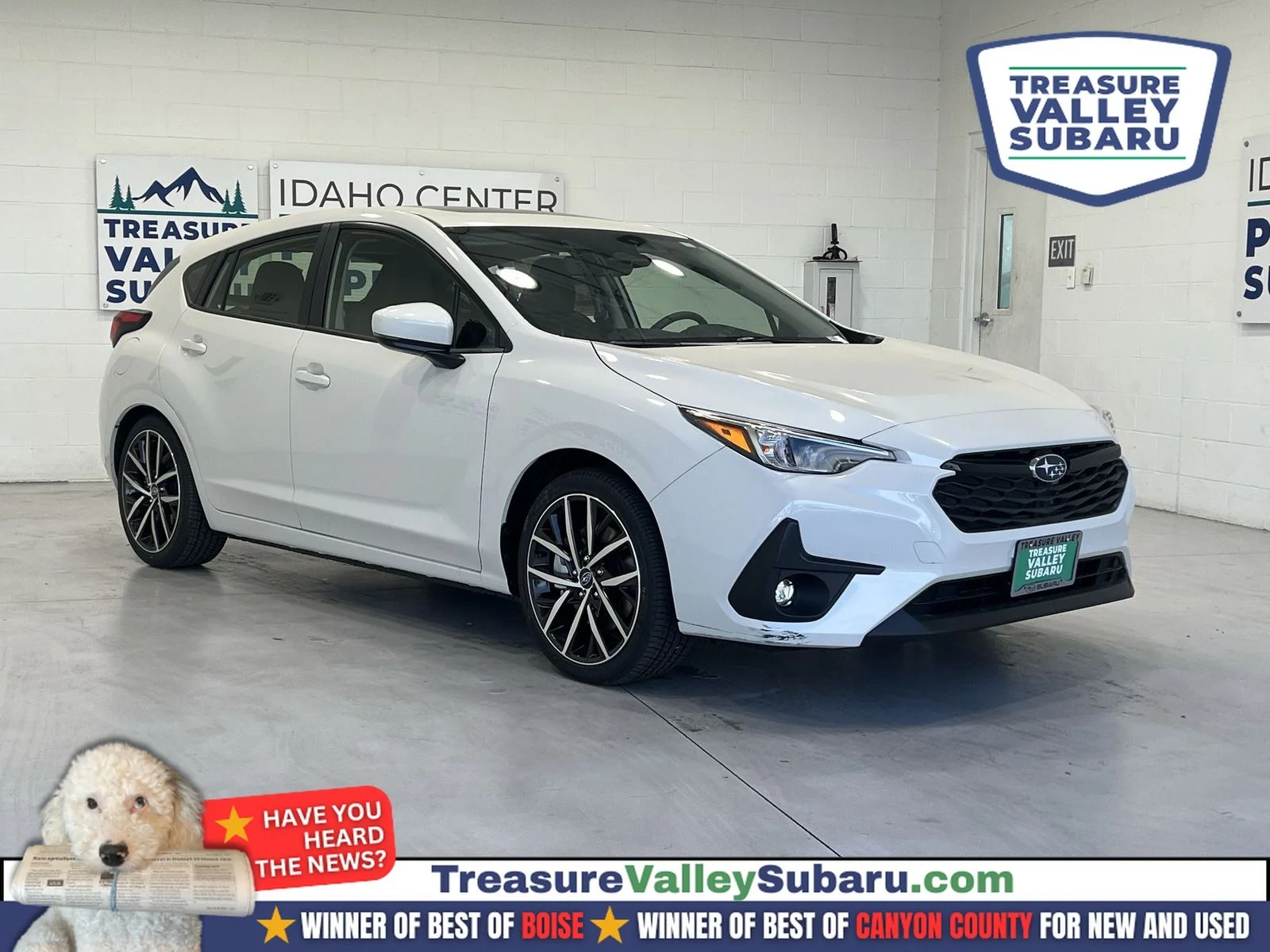 New 2026 Subaru IMPREZA Sport 5 DOOR in Nampa #S26897 | Treasure