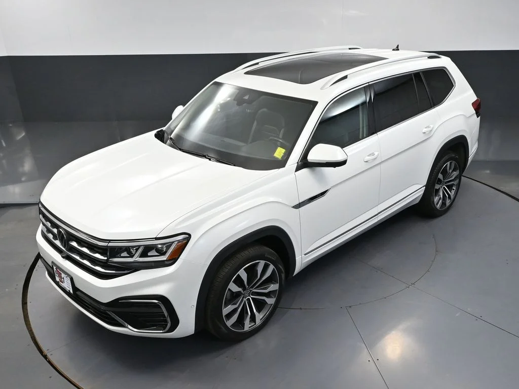 Certified Used 2023 White Volkswagen 3.6L V6 SEL Premium R-Line image 65