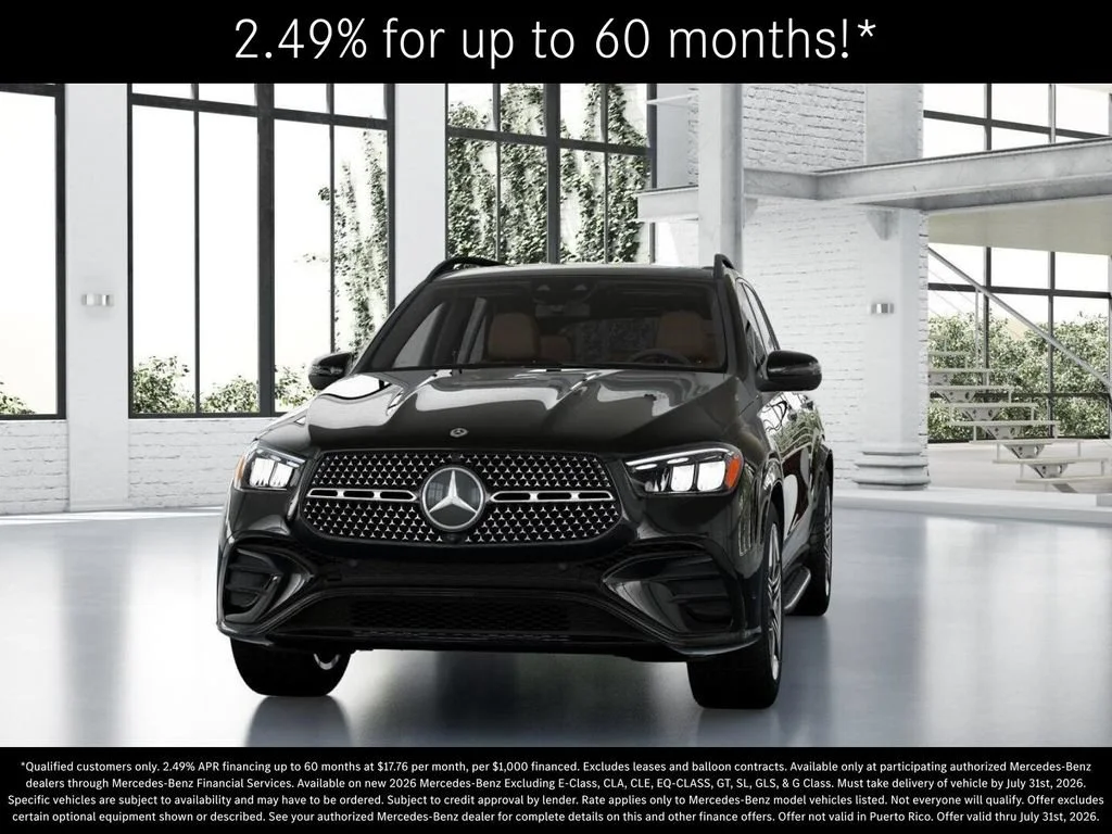 New 2026 Obsidian Black Metallic Mercedes-Benz GLE 450 image 84