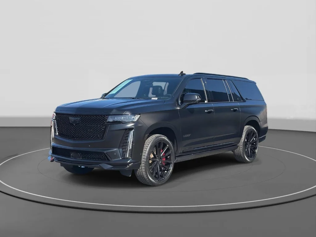 Used 2023 Black Raven Cadillac AWD V-Series image 1