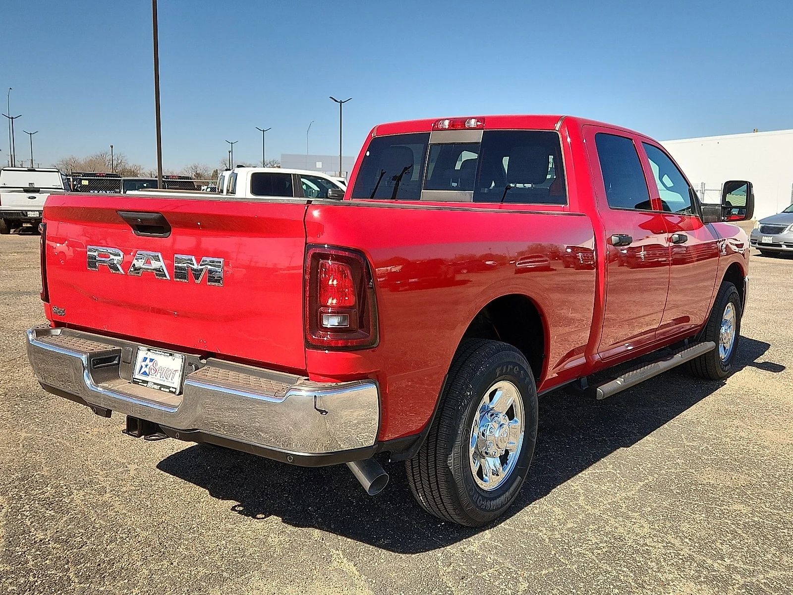 New 2026 PR4 Flame Red C Ram TRADESMAN CREW CAB 4X2 6
