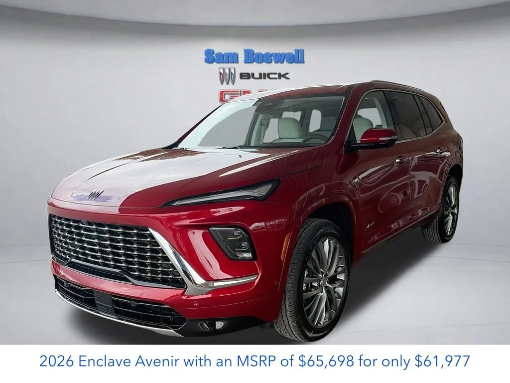 New 2026 Cherry Red Tintcoat Buick Avenir image 1