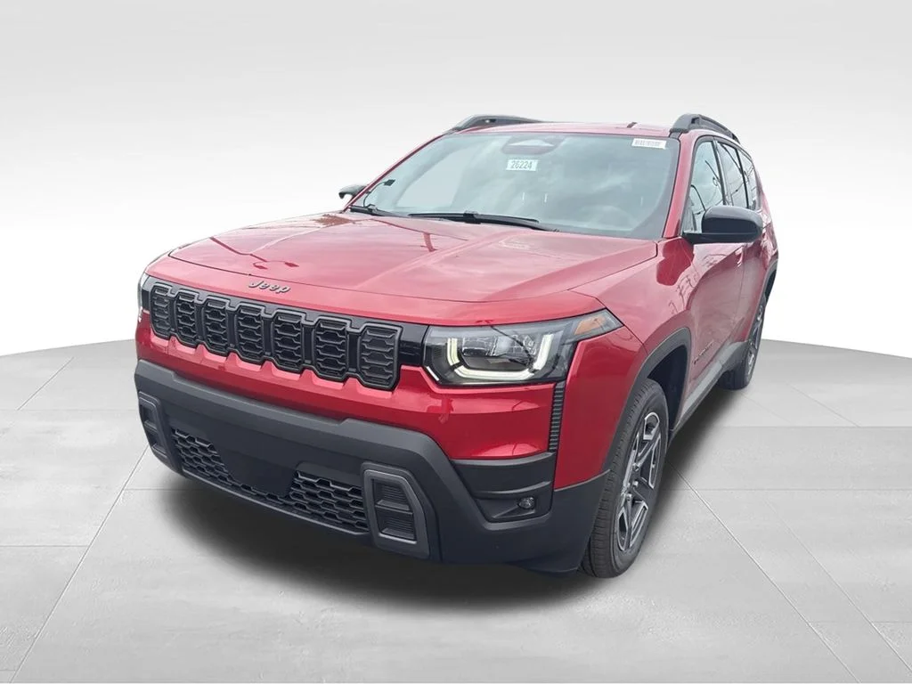 New 2026 Red Hot Pearl-Coat Exterior Paint Jeep Laredo image 7
