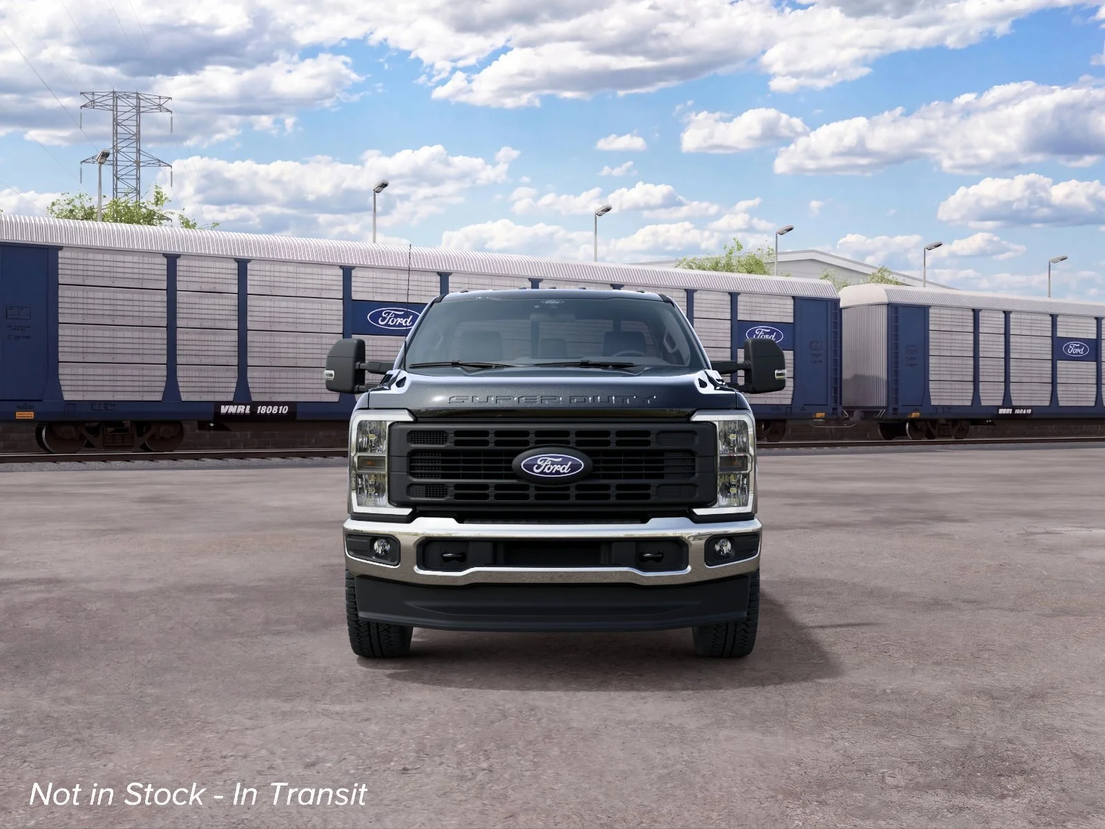 New 2027 Agate Black Metallic Ford F-350® XL image 3