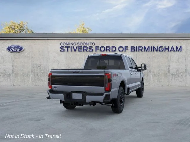New 2026 Glacier Gray Metallic Tri-Coat Ford F-250® Platinum® image 8