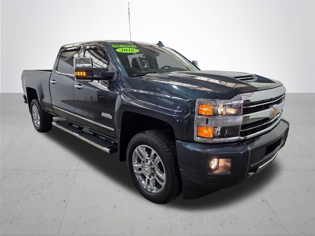 Used 2018 GRAPHITE METALLIC Chevrolet High Country image 8