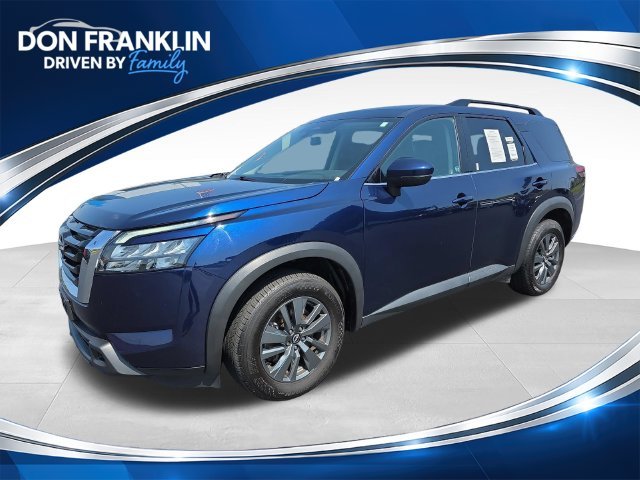 Used 2024 Blue Nissan SV image 1