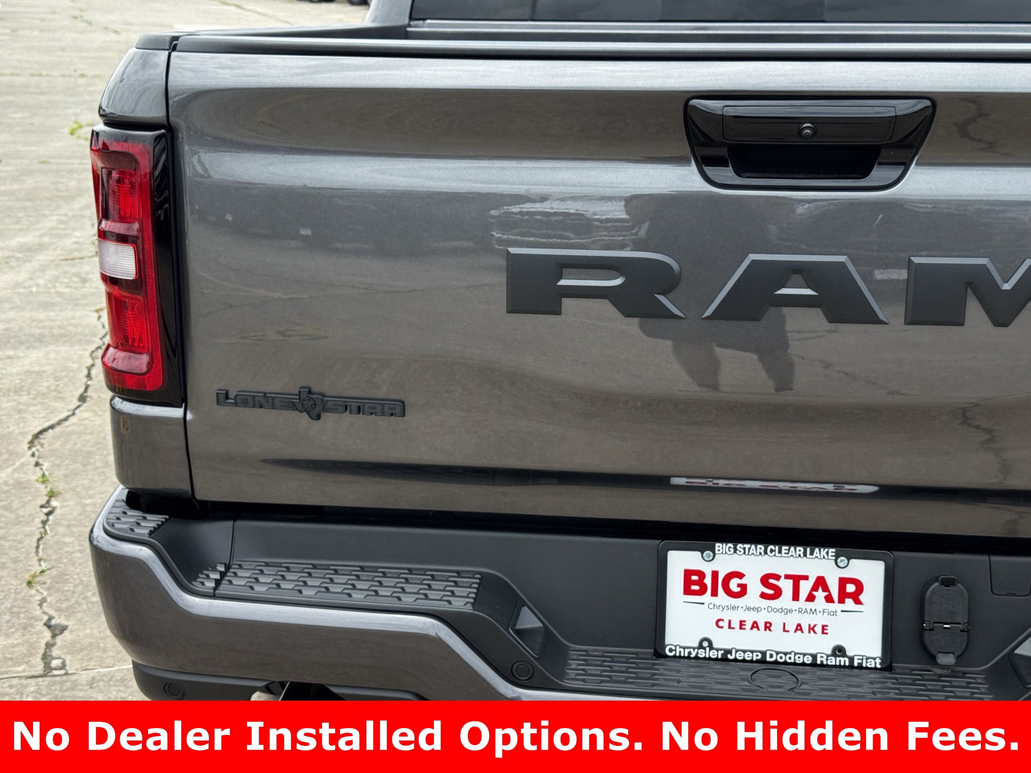 New 2026 Granite Crystal Metallic Clear-Coat Exterior Paint RAM Lone Star image 10