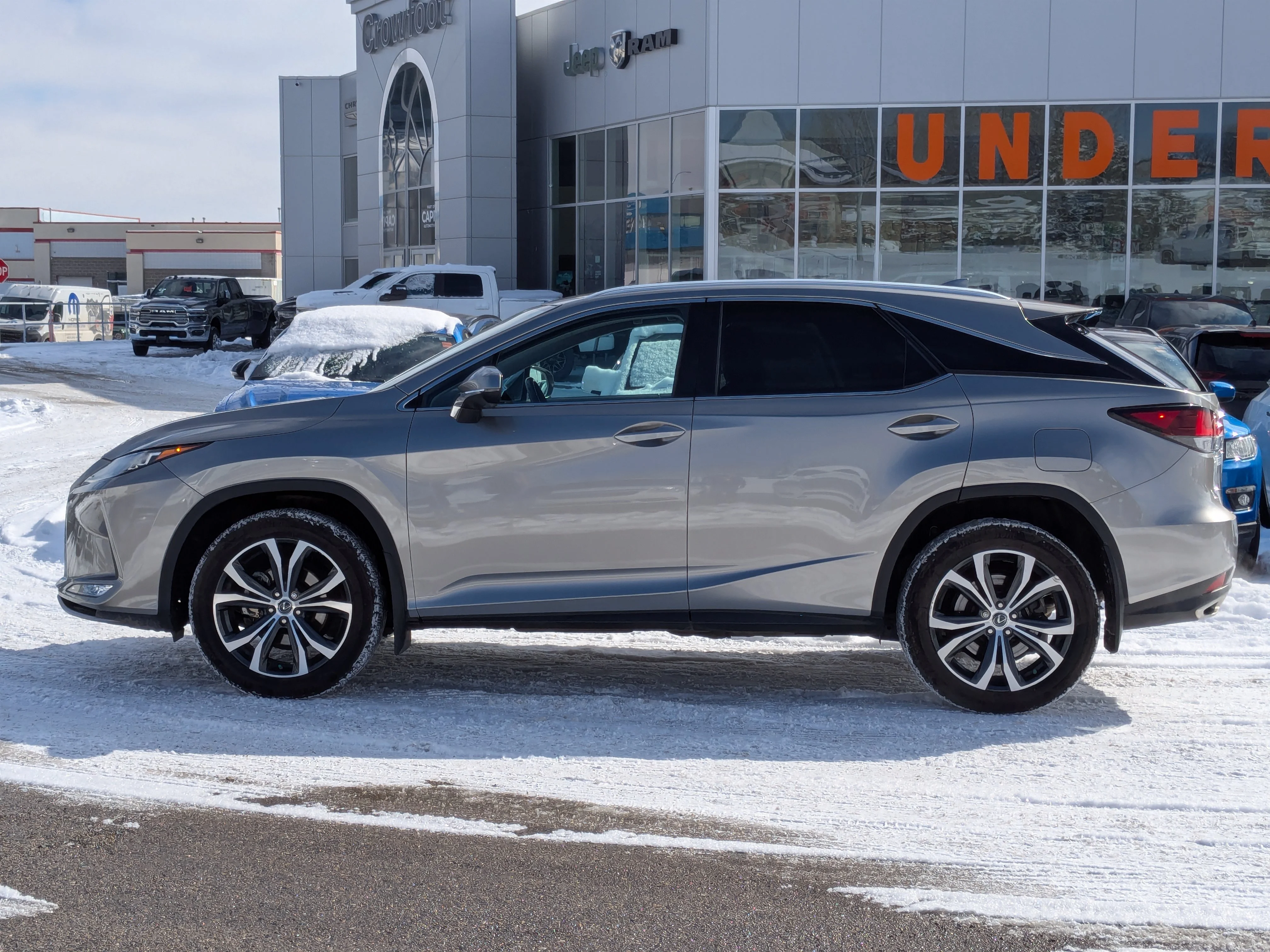 Used 2020 Silver Lexus RX 350 - 8 Touchscreen - Leather - Sunroof - image 5