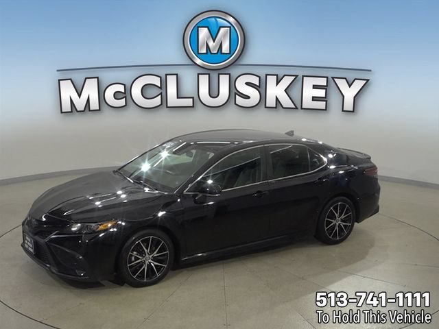Certified Used 2024 Black Toyota SE image 1
