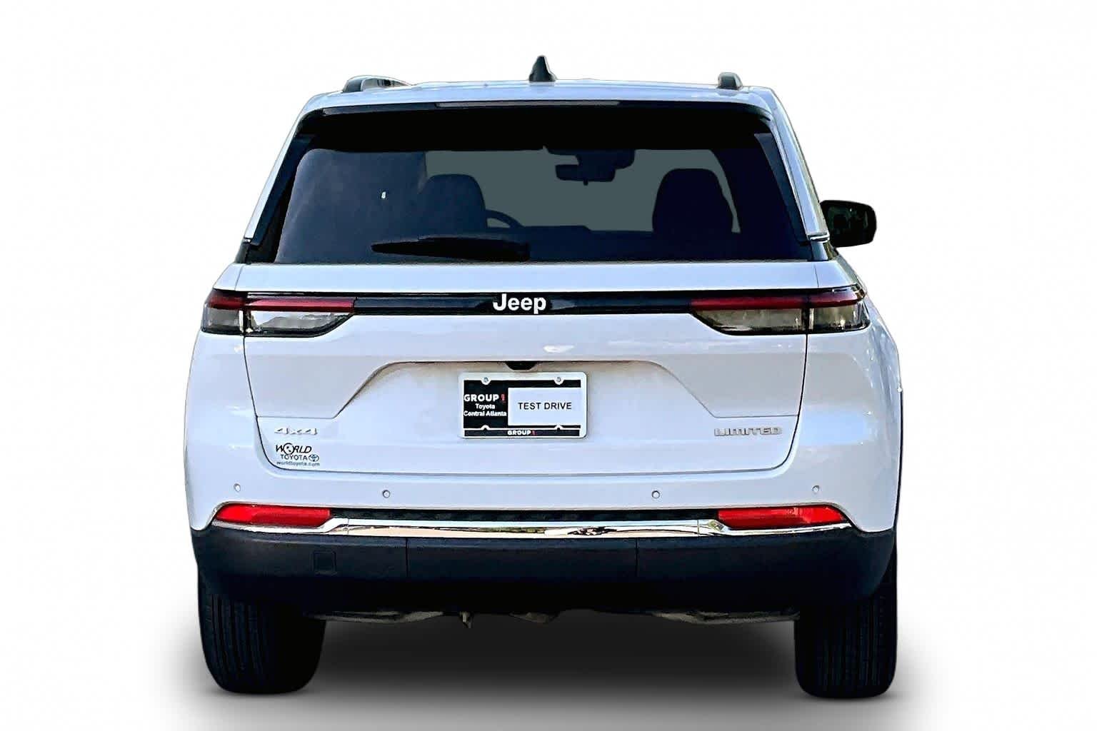Used 2025 Bright White Clearcoat Jeep Limited image 5