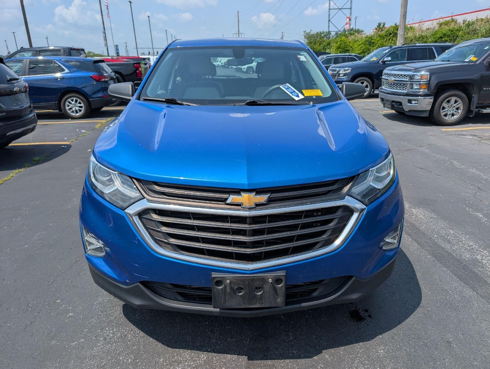 Used 2019 Chevrolet Equinox LS with VIN 3GNAXSEV0KS544842 for sale in East Syracuse, NY
