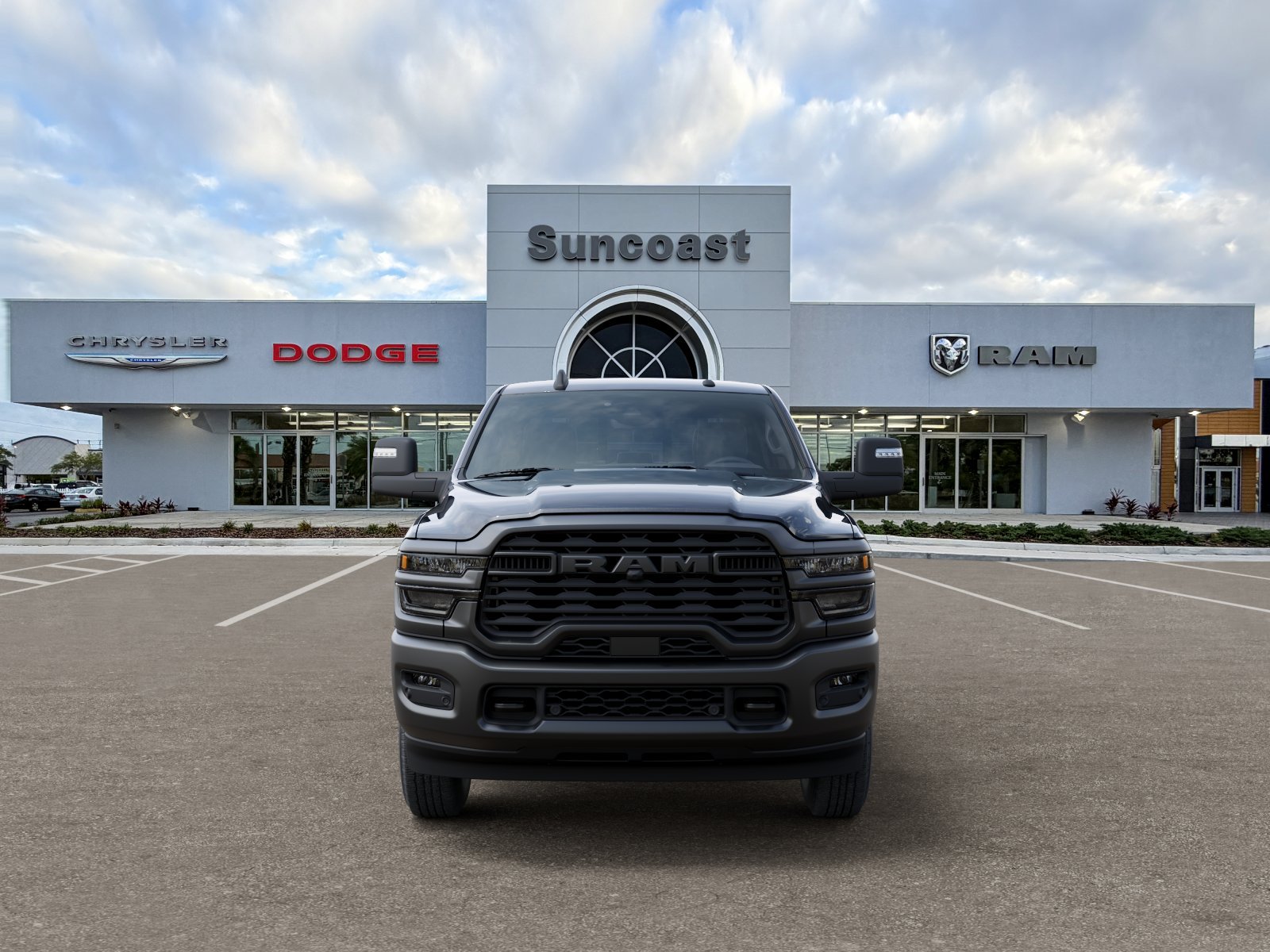 New 2026 Diamond Black Crystal Pearl-Coat Exterior Paint RAM Tradesman image 37