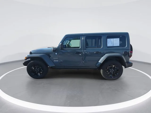 Used 2024 Gray Jeep Sahara 4xe image 5