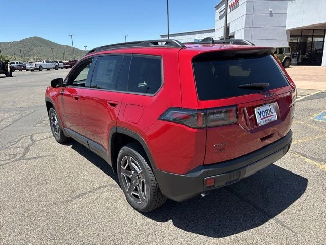 New 2026 Red Hot Pearl-Coat Exterior Paint Jeep Laredo image 8